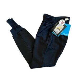 NWT Vintage Schoeller Skifans Stretch Stirrup Ski Pants Black Sz 4